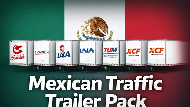 Mexican Traffic Trailer Pack para American Truck Simulator