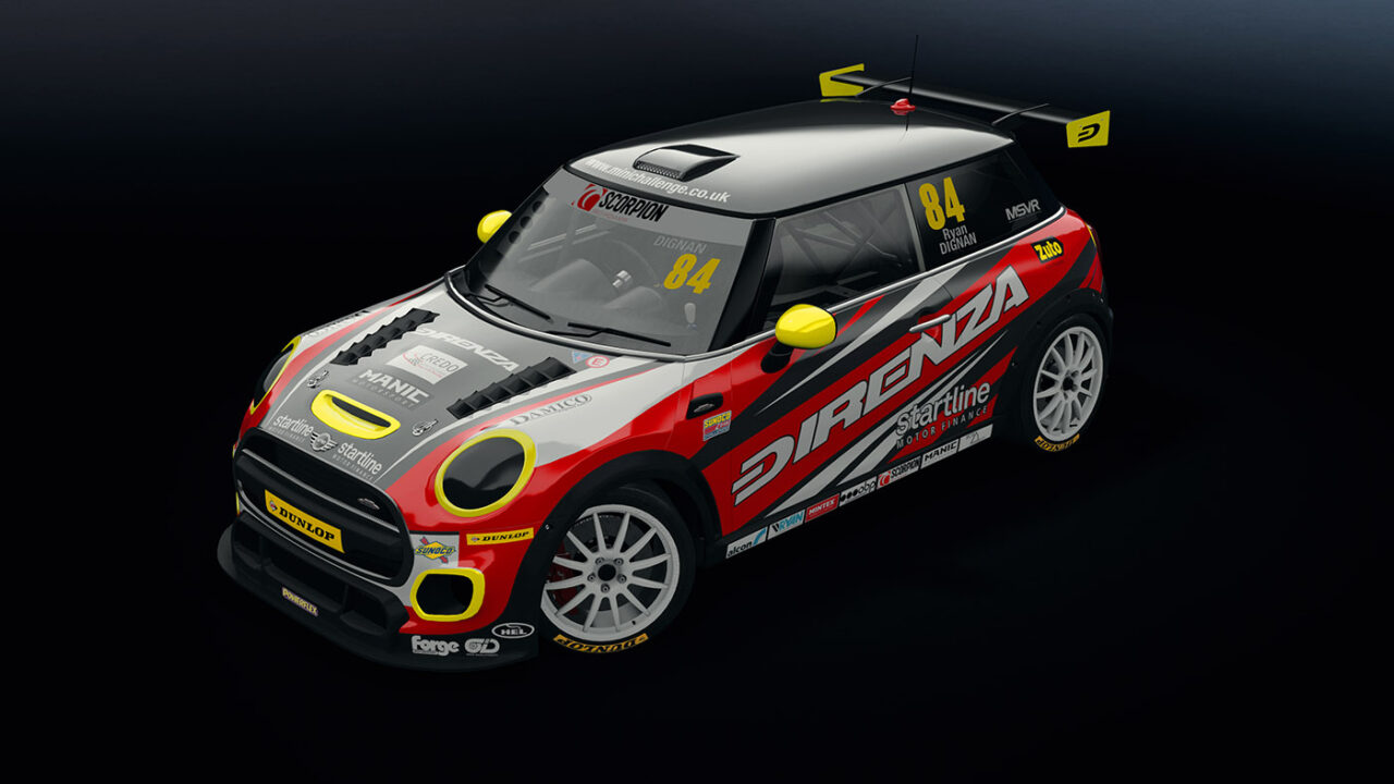 MINI Cooper JCW UK Challenge (F56) para Assetto Corsa
