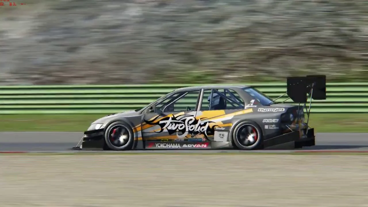 Mitsubishi Lancer Evo VIII Time Attack for Assetto Corsa