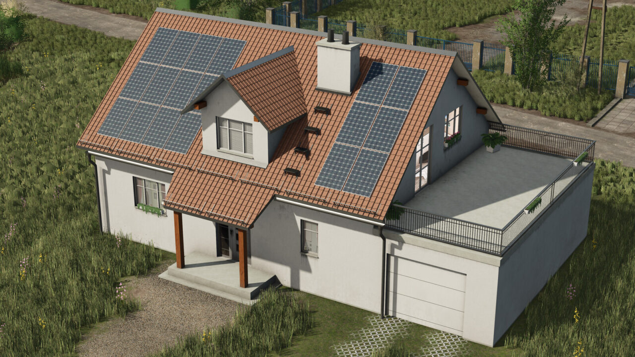 Modern House Set para Farming Simulator 25