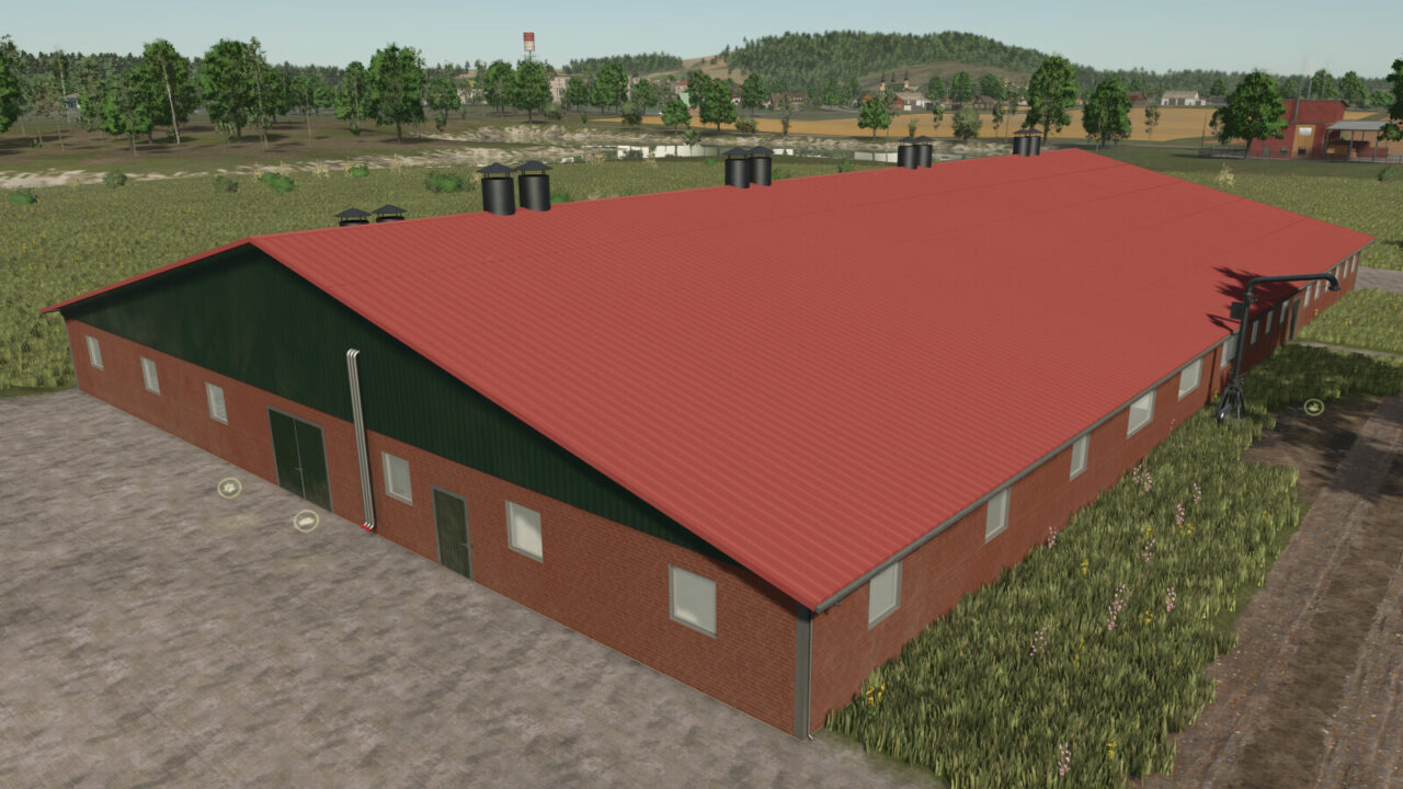 Modern Pigsty para Farming Simulator 25