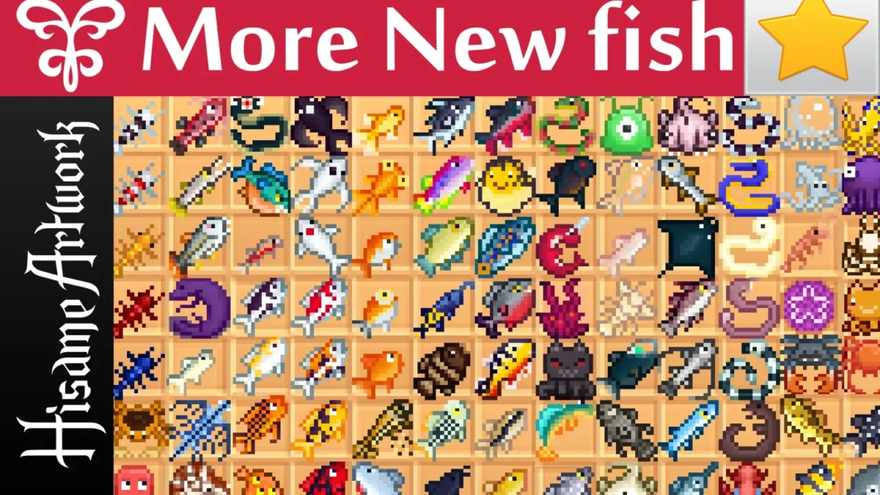 More New Fish for Stardew Valley