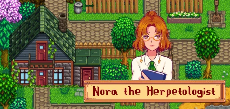 Nora The Herpetologist (East Scarp) for Stardew Valley