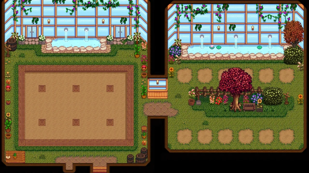 Oasis Greenhouse for Stardew Valley