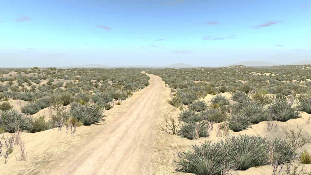 BeamNG Off Road Open Desert Trails para BeamNG.drive