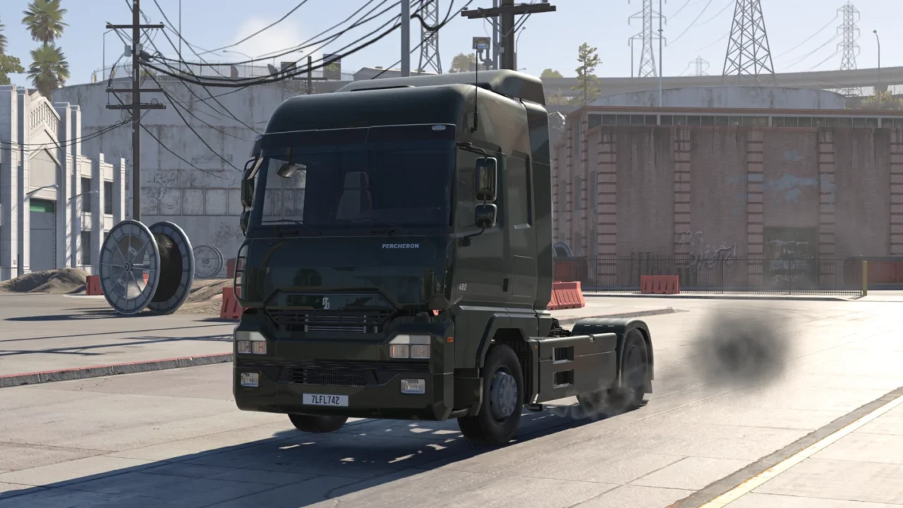 OpenPipe: Straight-Piped Percheron for BeamNG.drive