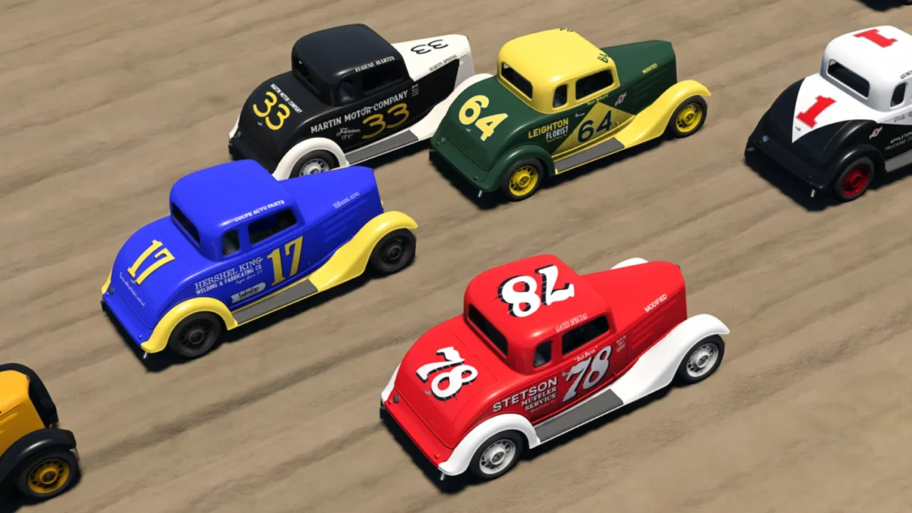 The Oval Track Skin Pack (OTSP) for BeamNG.drive
