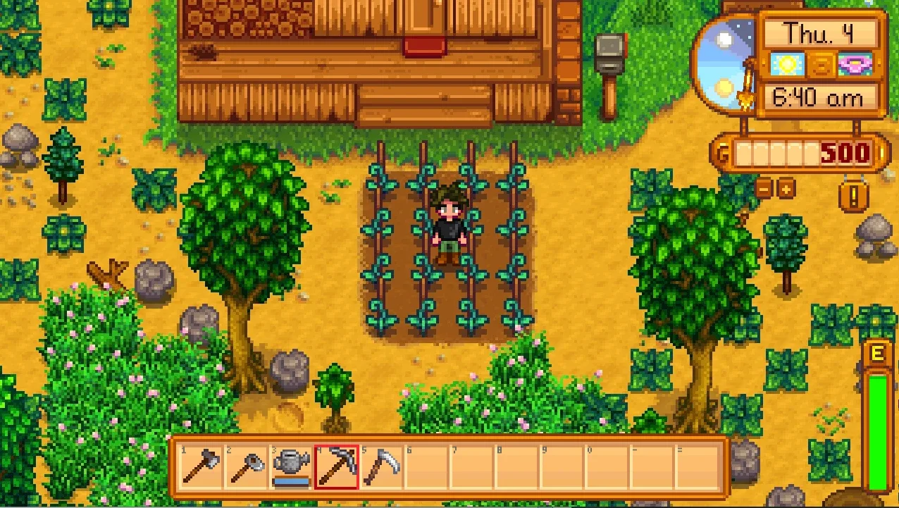 Passable Crops for Stardew Valley