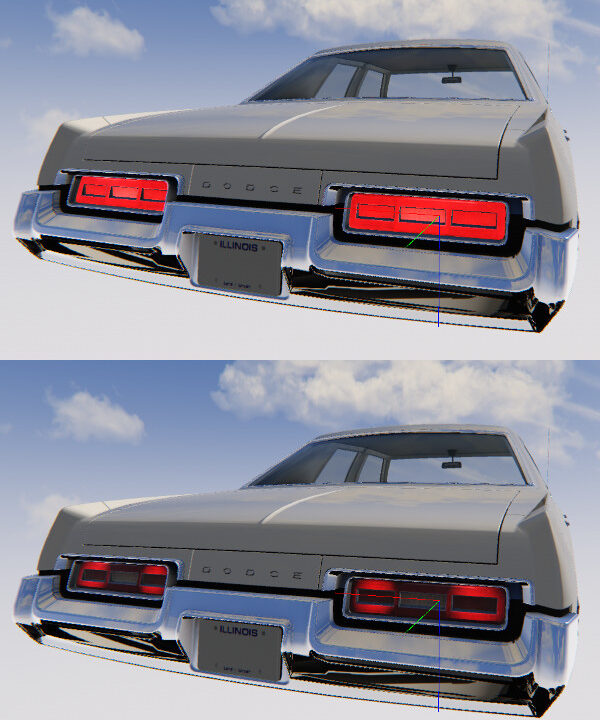 PerPixelMultiMap with Emissive map (shader) para Assetto Corsa