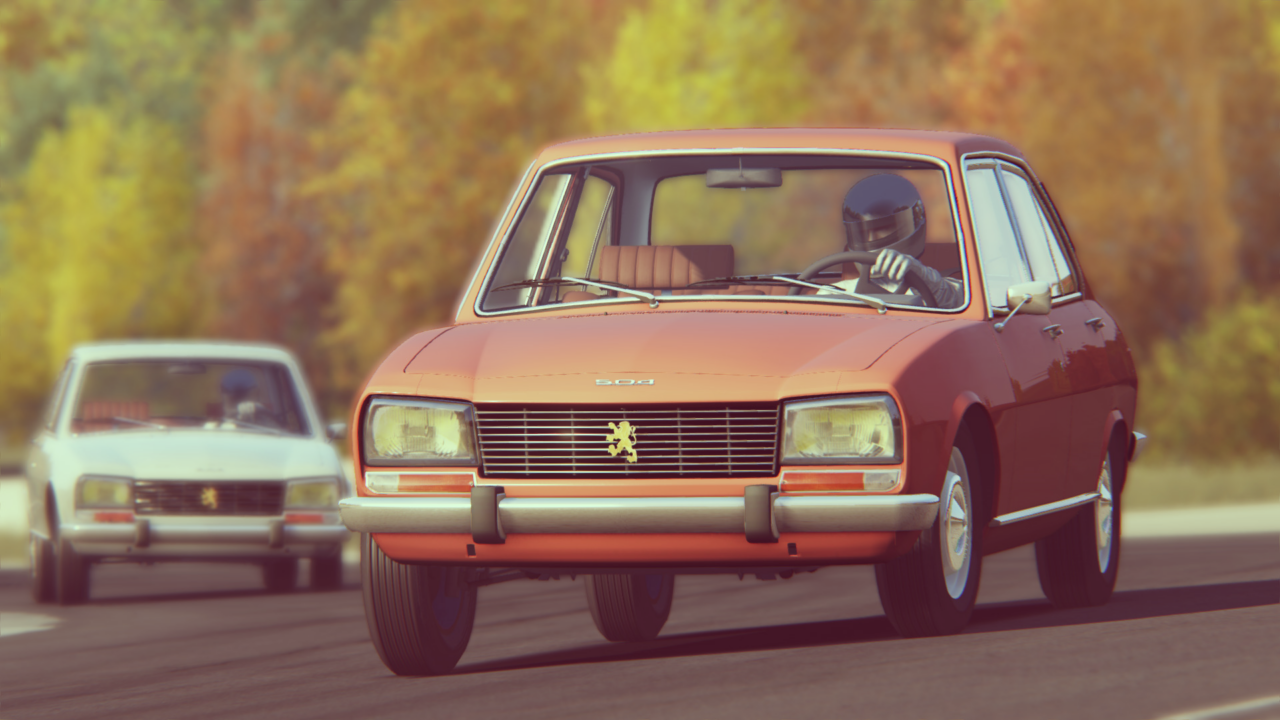 Peugeot 504 (Berlina 1968 y TN Sport 1977) para Assetto Corsa