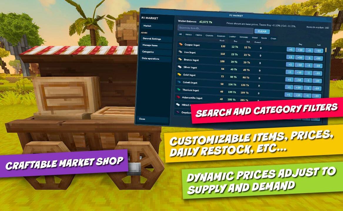 PJ Market for Hytale
