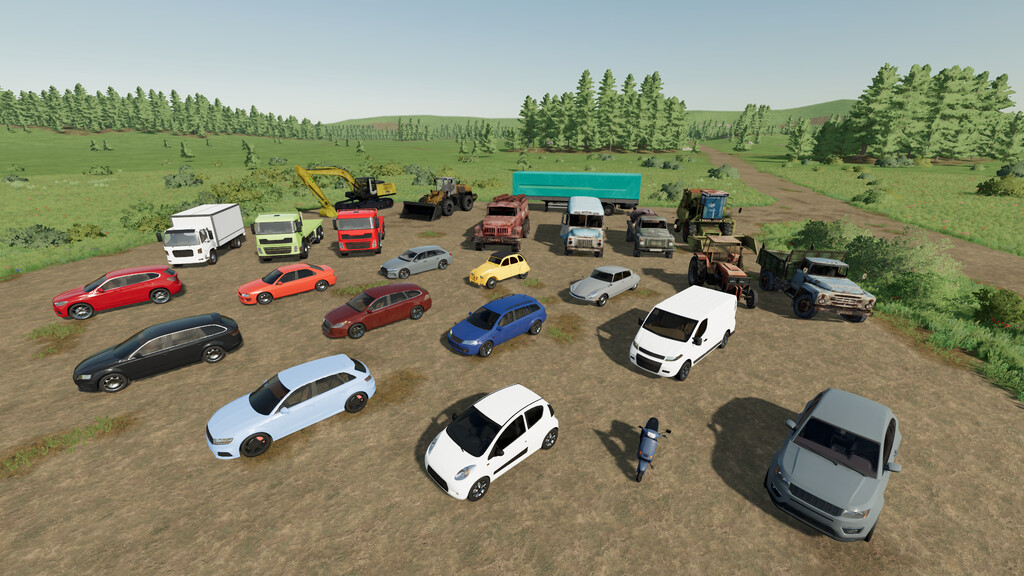Placeable Vehicle Pack para Farming Simulator 22