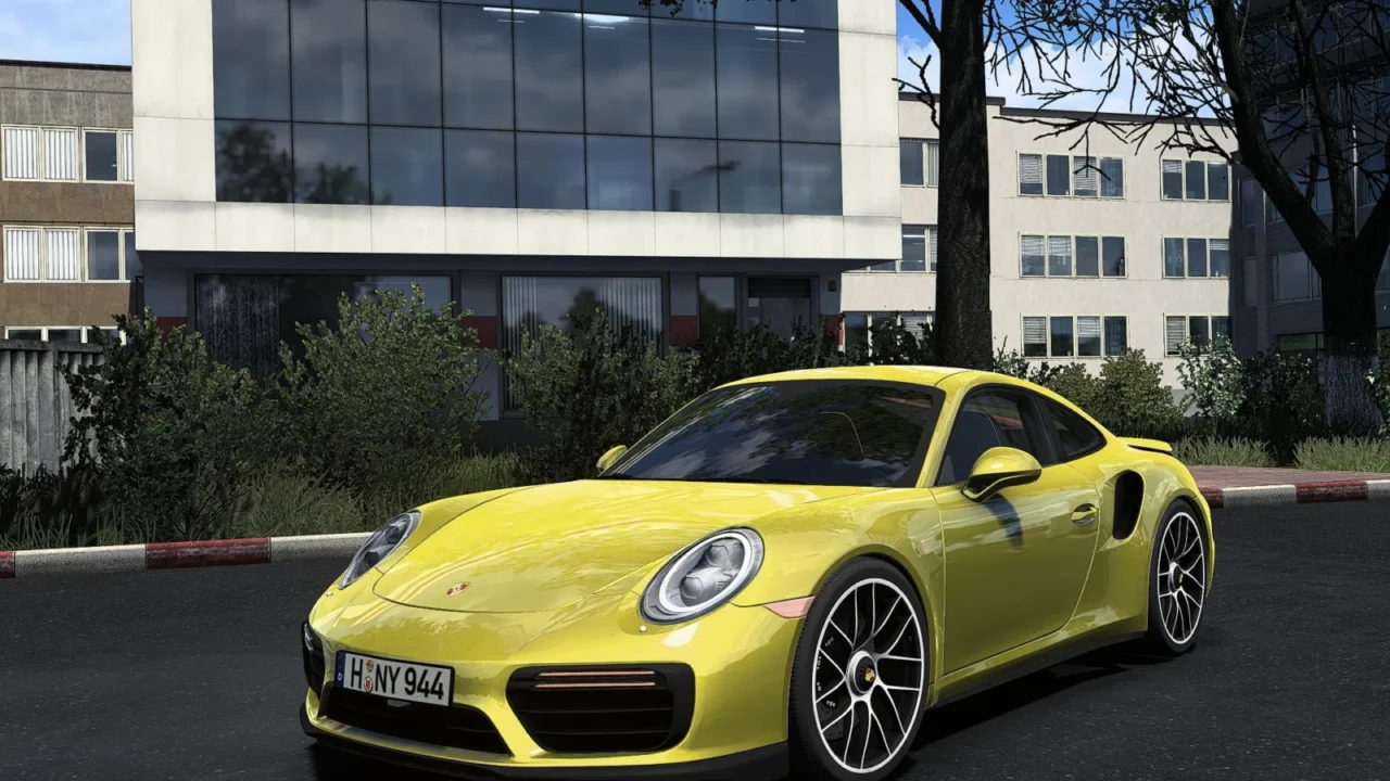 Porsche 911 Turbo S (991.2) 2016 for Euro Truck Simulator 2