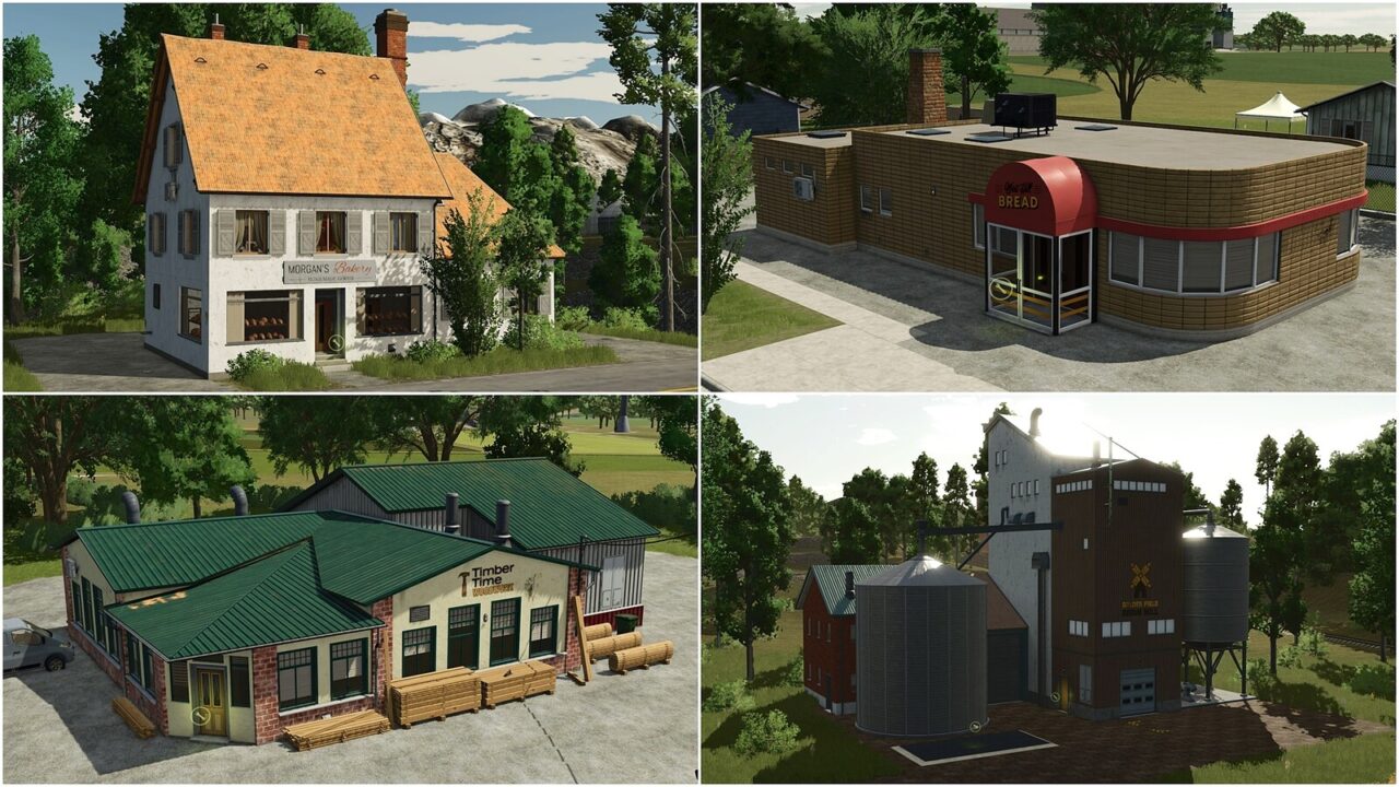 Production Points Pack para Farming Simulator 25