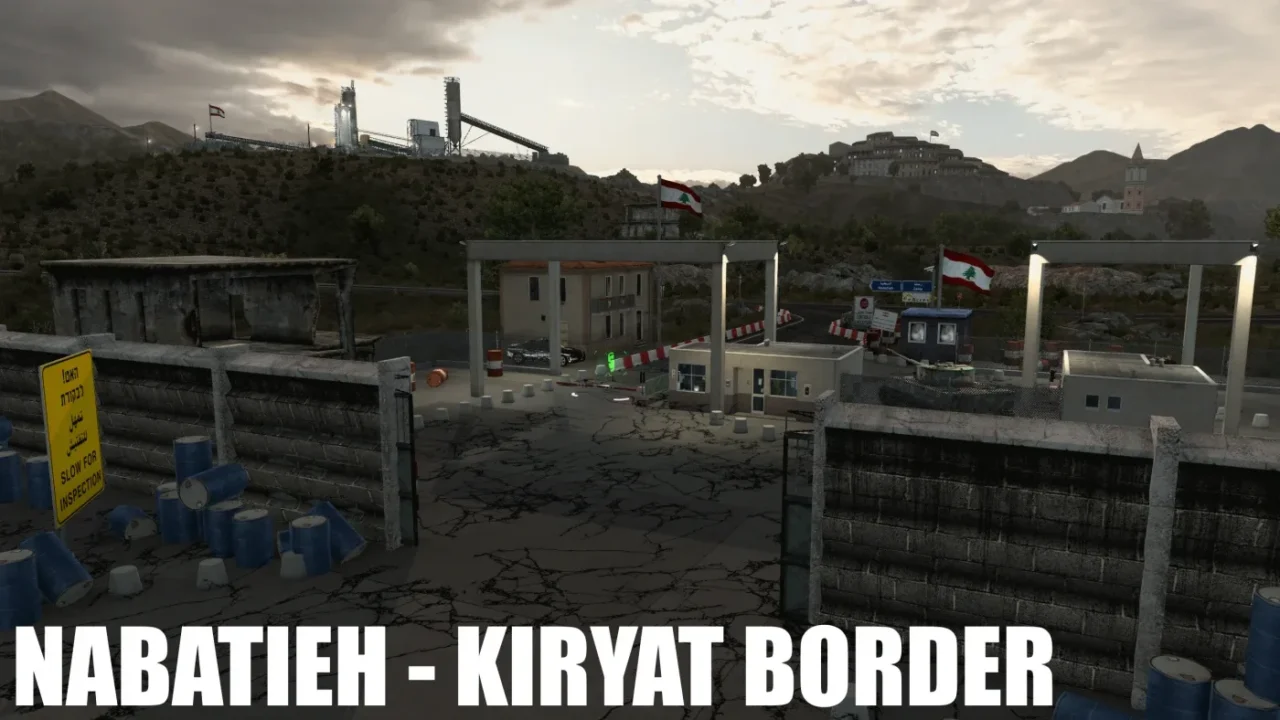 Project Palestine (addon para ProMods Middle-East) para Euro Truck Simulator 2
