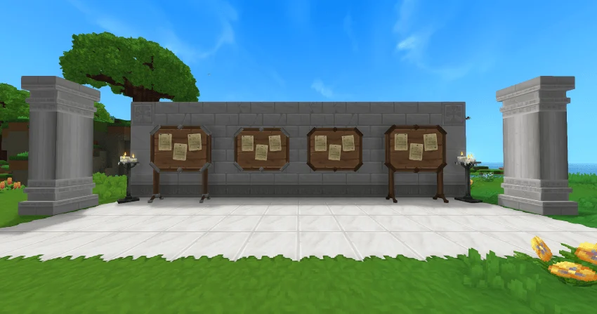 Quest & Request Boards [Physical Economy Series] for Hytale