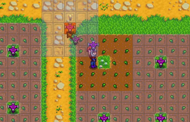 Range Highlight for Stardew Valley