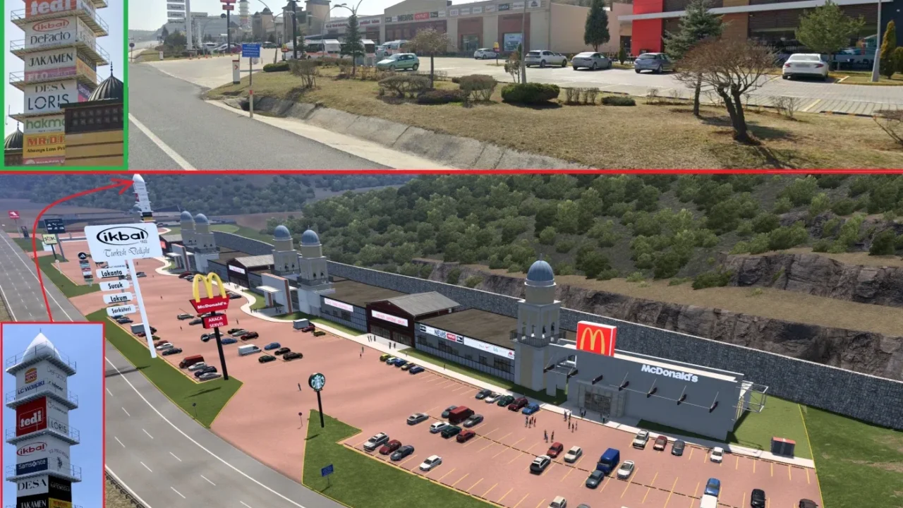 Real Bus Turkey 1:1 Map for Euro Truck Simulator 2