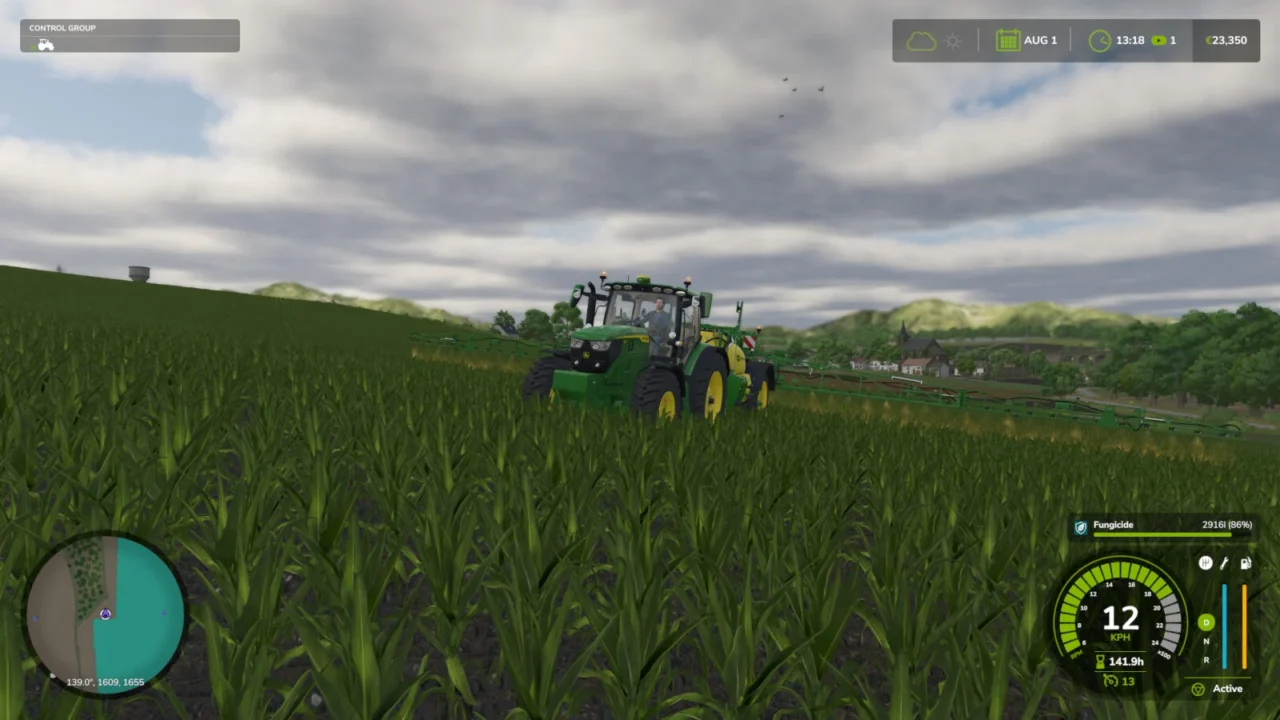 Realistic Crop Rotation for Farming Simulator 25