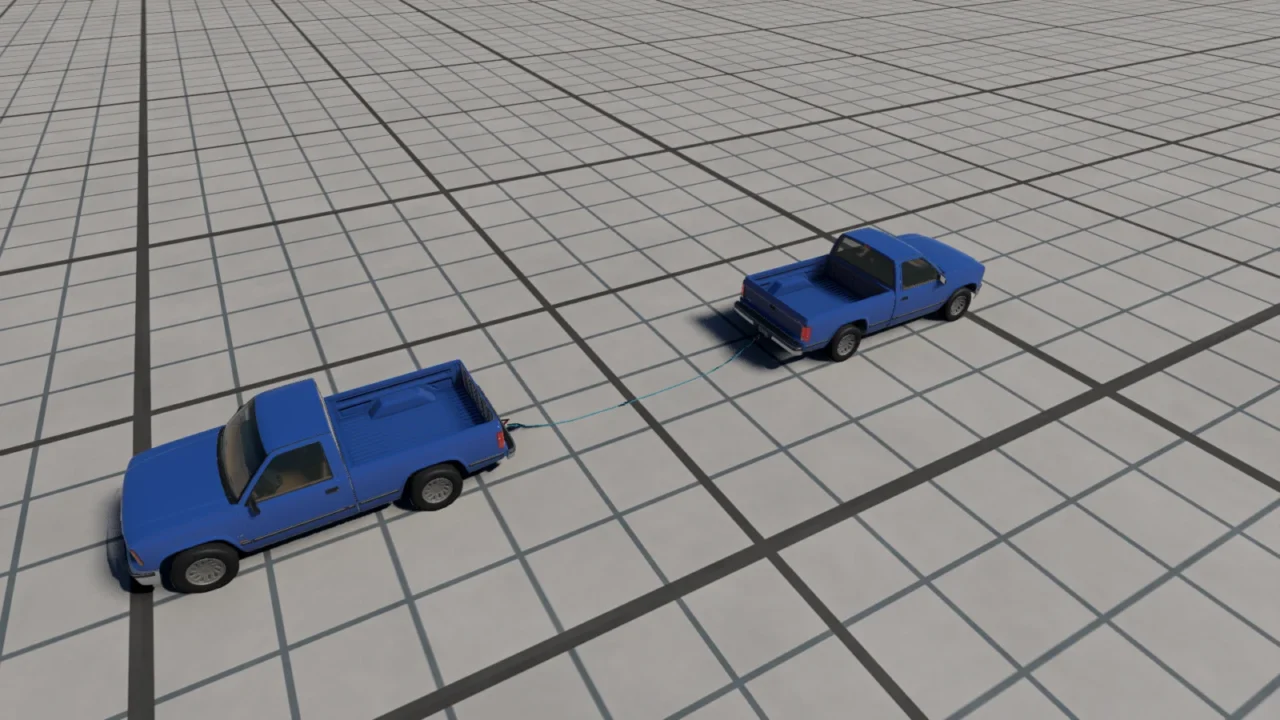 Recovery Rig — Ropes, Straps & Attachable Ends for BeamNG.drive