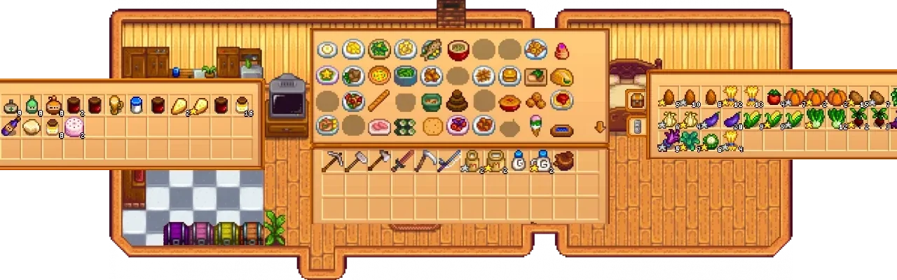 Remote Fridge Storage for Stardew Valley