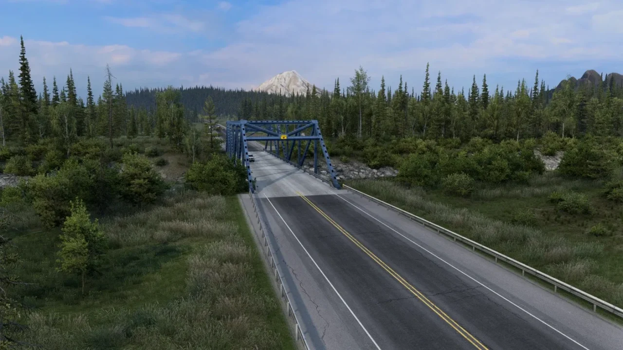 Road Connection ProMods Canada – Alaska North to the Future para American Truck Simulator