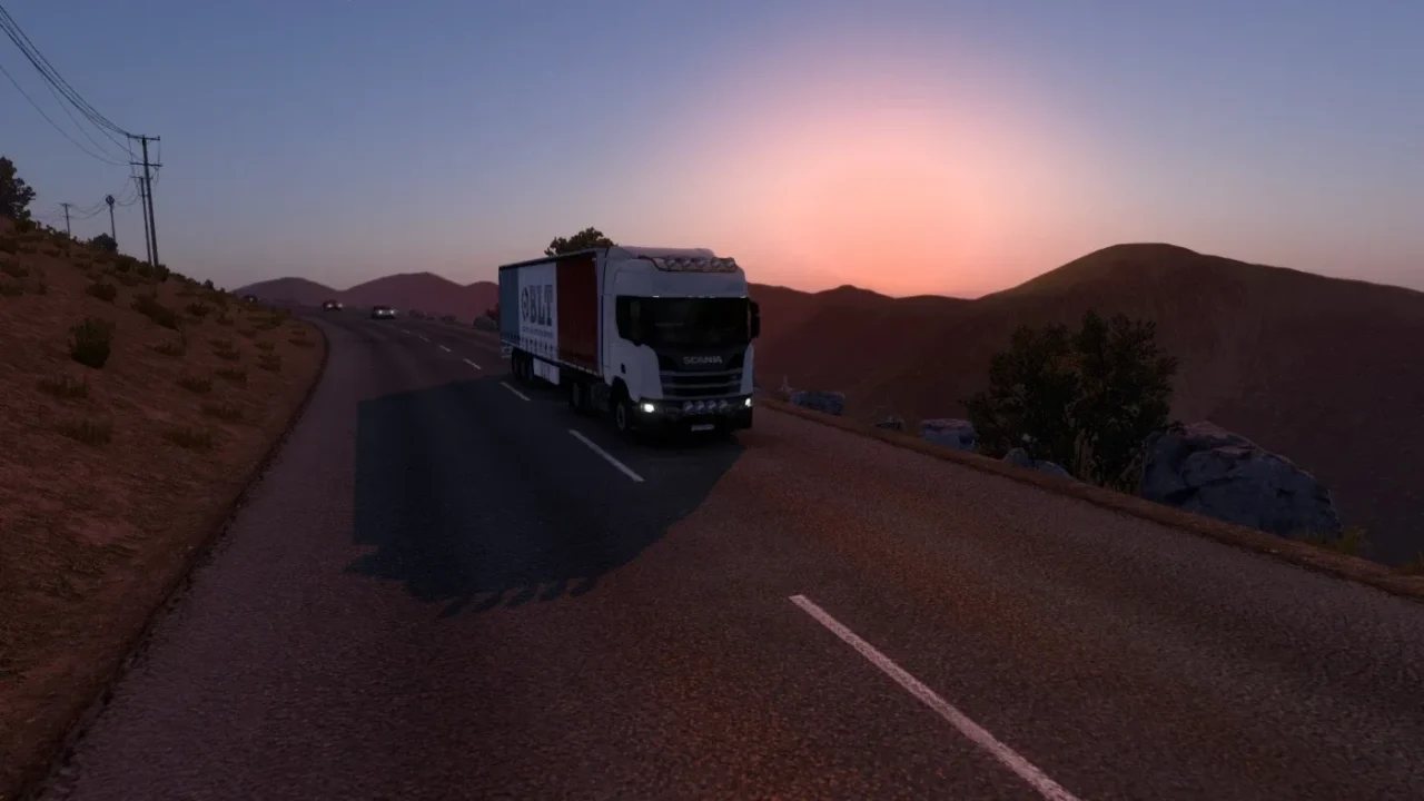 Road into Wilderness for Euro Truck Simulator 2