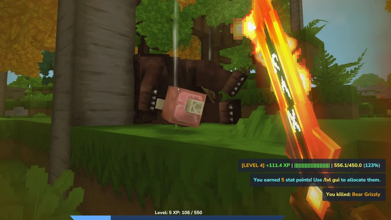RPG Leveling And Stats for Hytale