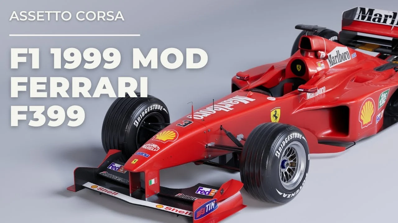 RTT Formula 1999 F399 for Assetto Corsa
