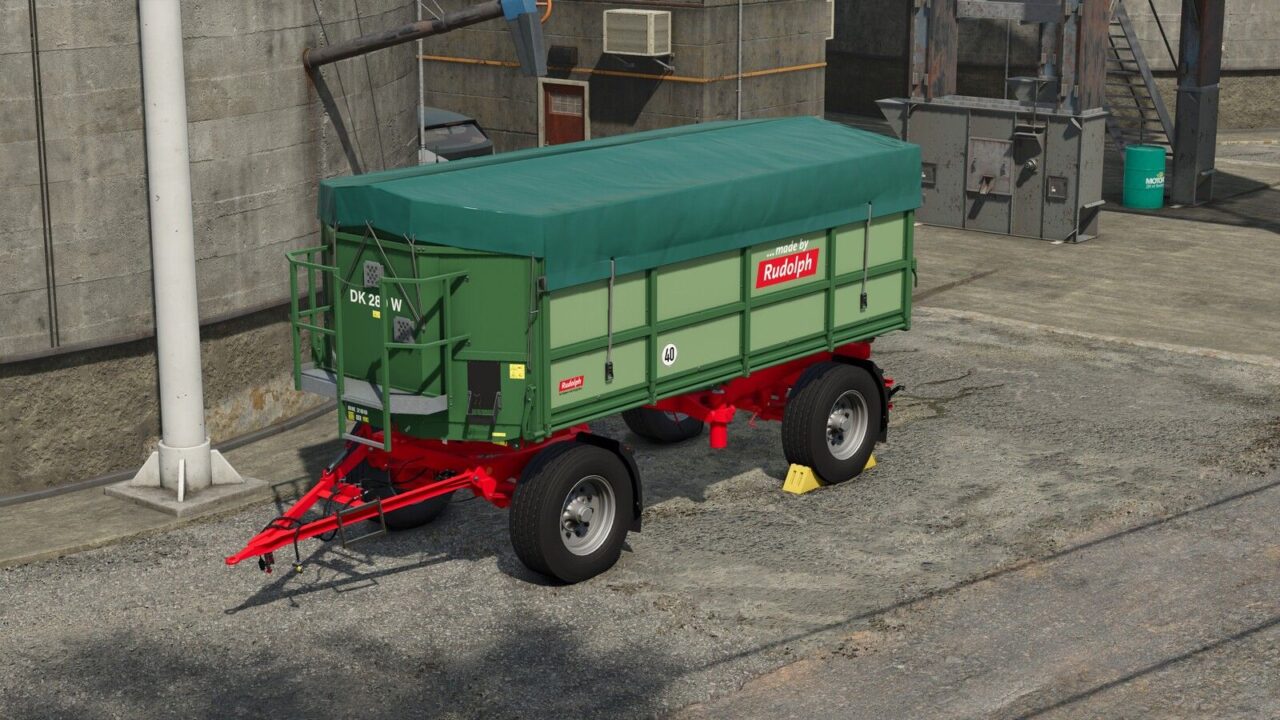 Rudolph DK 280 W for Farming Simulator 25
