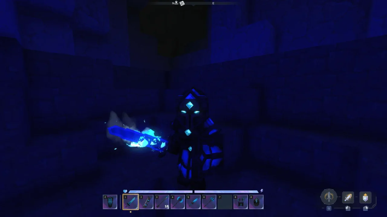Sapphire Armor & Weapons for Hytale