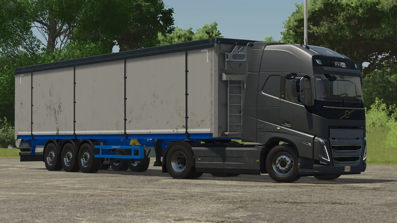 Schwarzmüller Walking-Floor Semitrailer para Farming Simulator 25