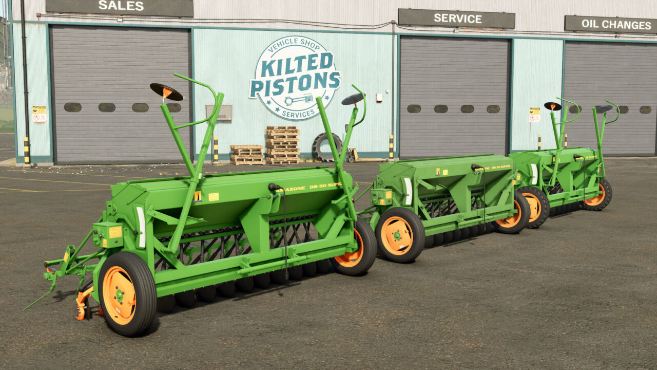 Amazone D8-30 for Farming Simulator 25