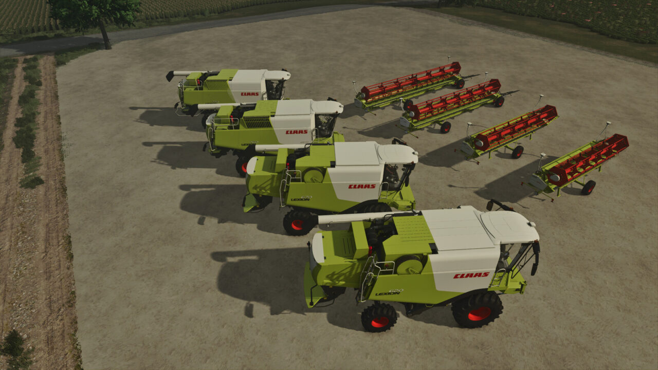 CLAAS Lexion 600-700 Series for Farming Simulator 25