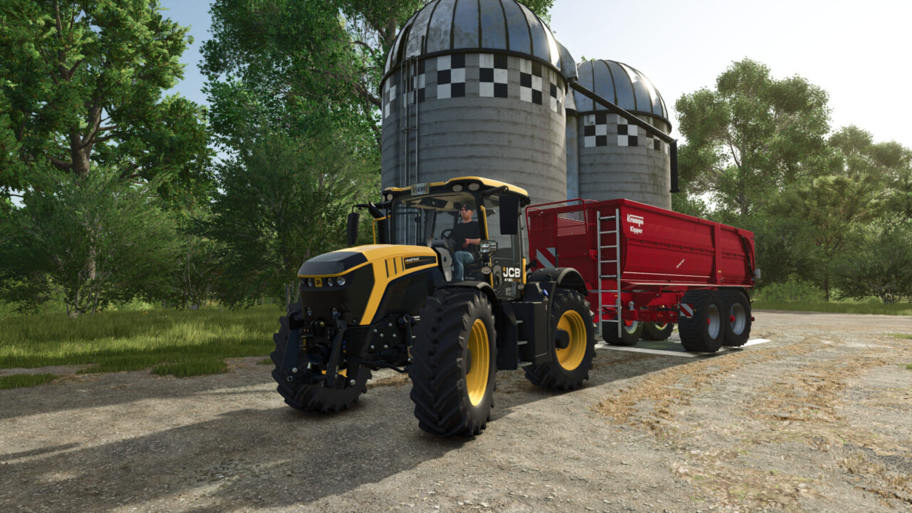JCB Fastrac 4000 iCON para Farming Simulator 25