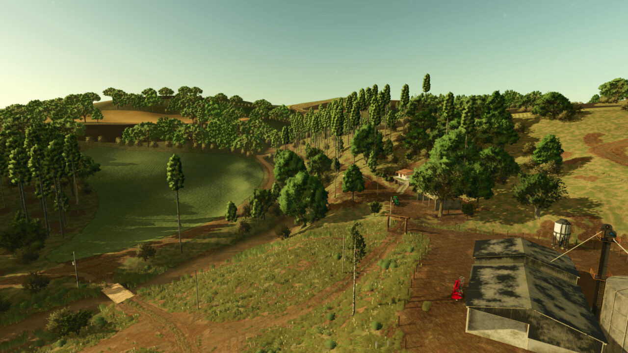 Rancho Fundo para Farming Simulator 25