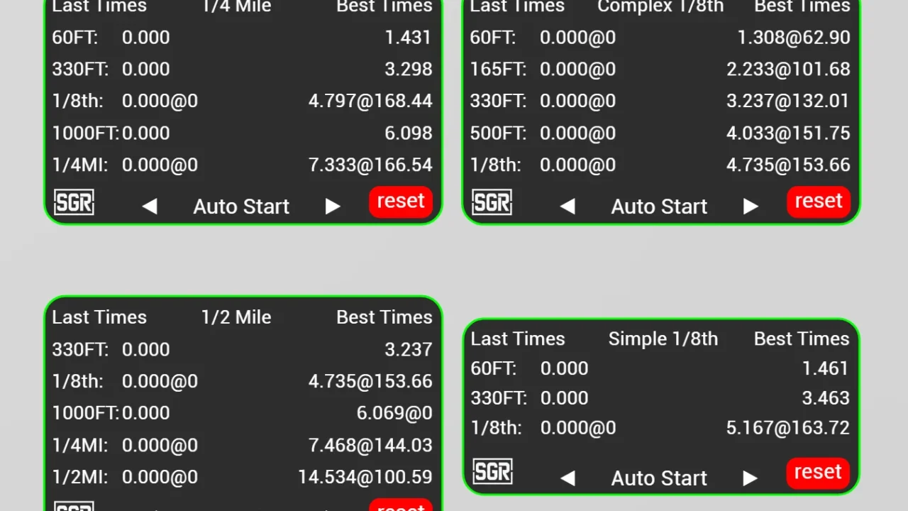 SGR Simple Drag Timer for BeamNG.drive