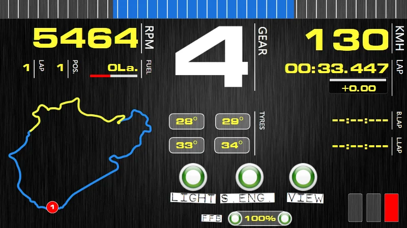 SimHub for Assetto Corsa EVO