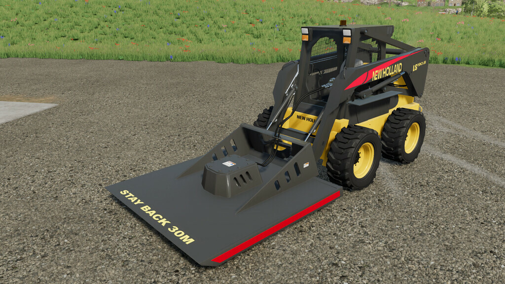 Mower For Skid Steer Loaders para Farming Simulator 22
