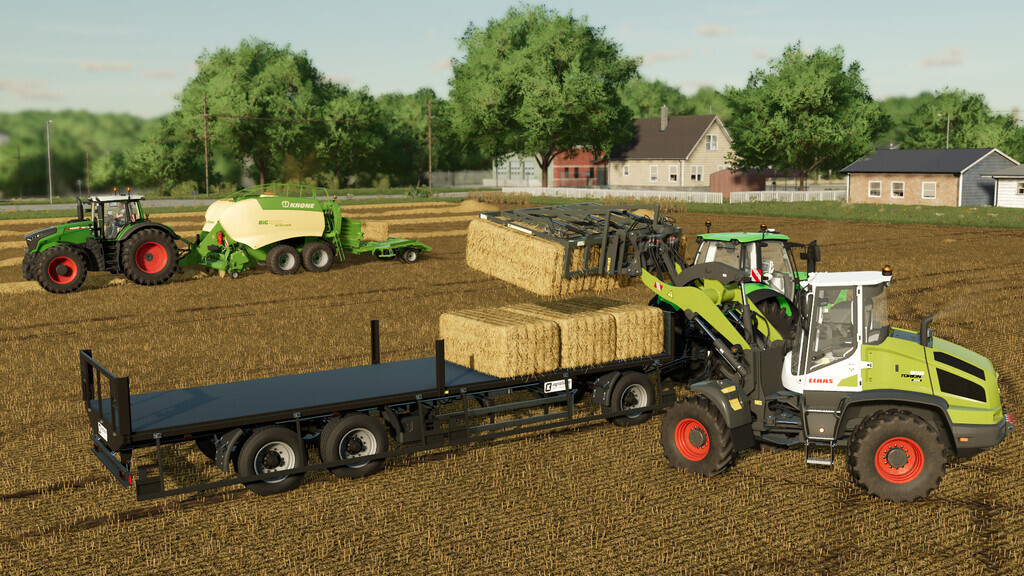 Straw Harvest Pack para Farming Simulator 22