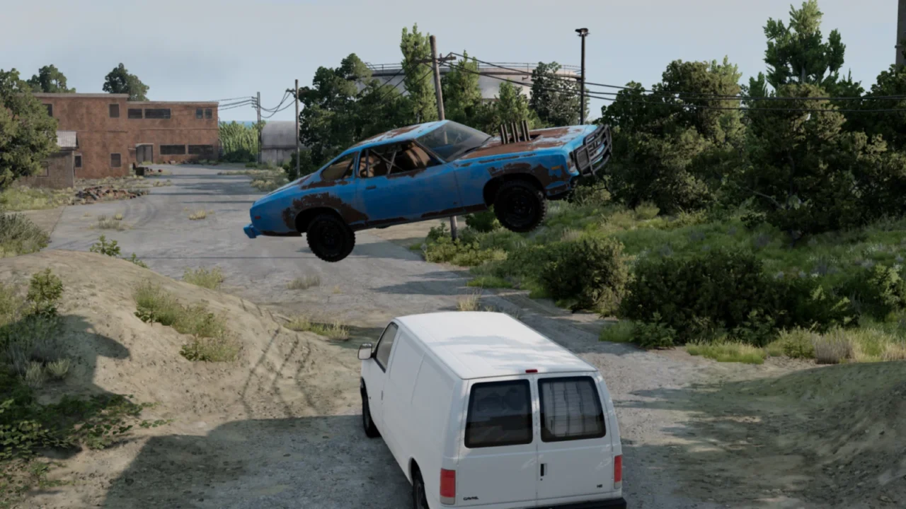 STUNTDRIVER – Blazing Moonhawks (Scene 1) for BeamNG.drive