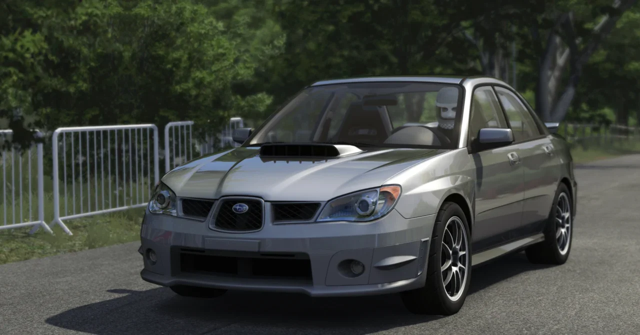 Subaru Impreza WRX 2007 (GD) Tuned for Assetto Corsa