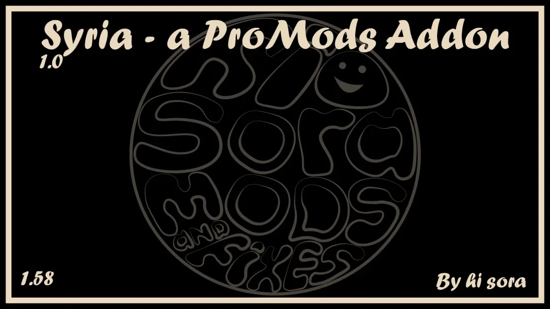 Syria – a ProMods Addon (Siria ampliada para ProMods Middle-East) para Euro Truck Simulator 2