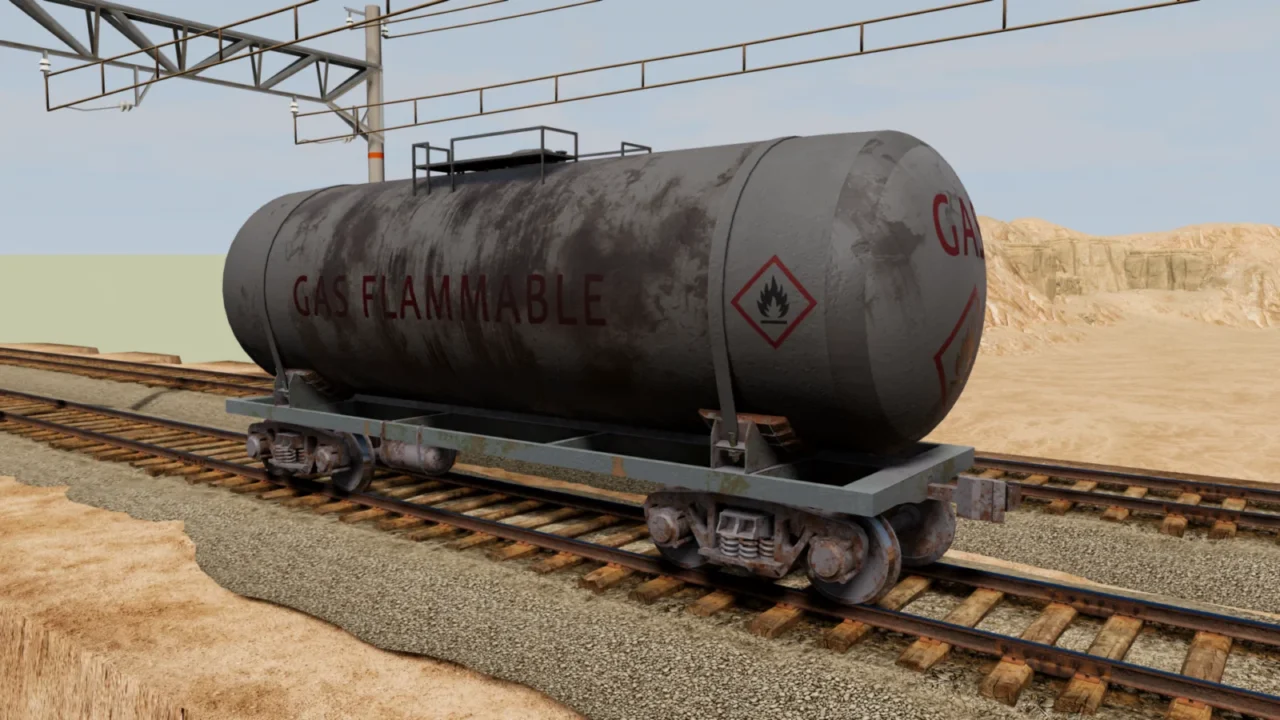 Tanker Wagon para BeamNG.drive