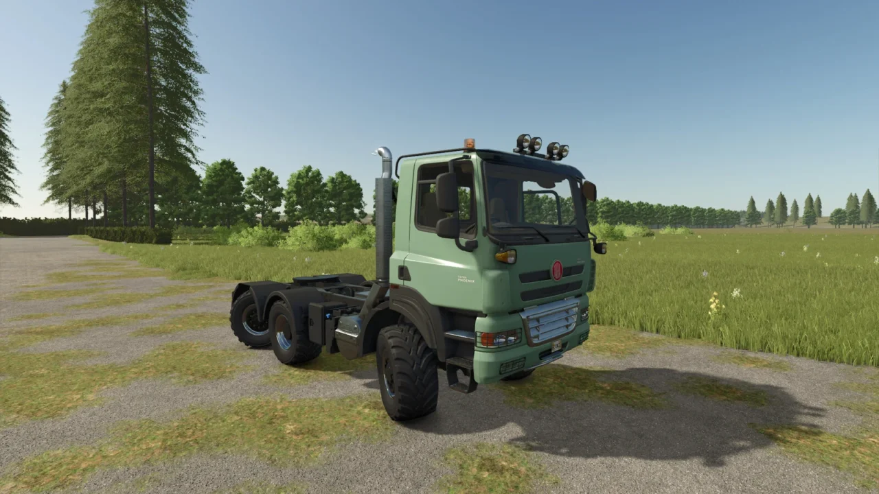 Tatra Phoenix RHD 6×6 Agro-Truck for Farming Simulator 25