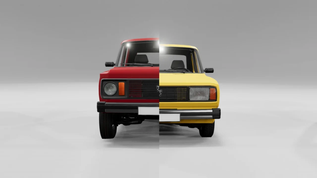 TAZ Pack (TAZ Mir and TAZ Baikal) for BeamNG.drive