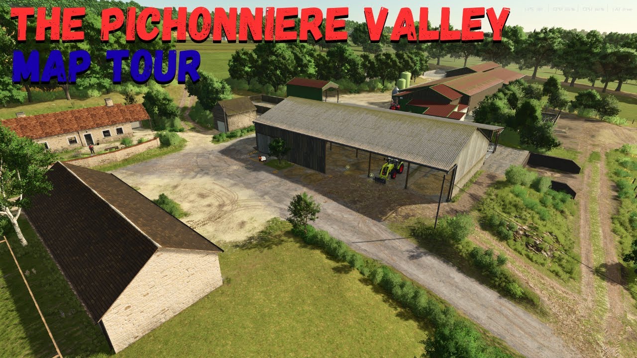 The Pichonnière Valley for Farming Simulator 25