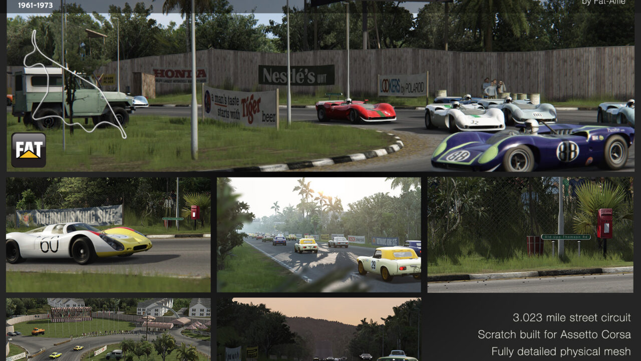 Thomson Road Grand Prix para Assetto Corsa
