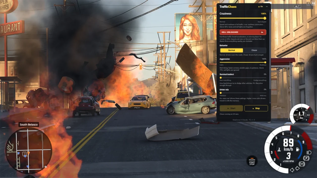 Traffic Chaos for BeamNG.drive