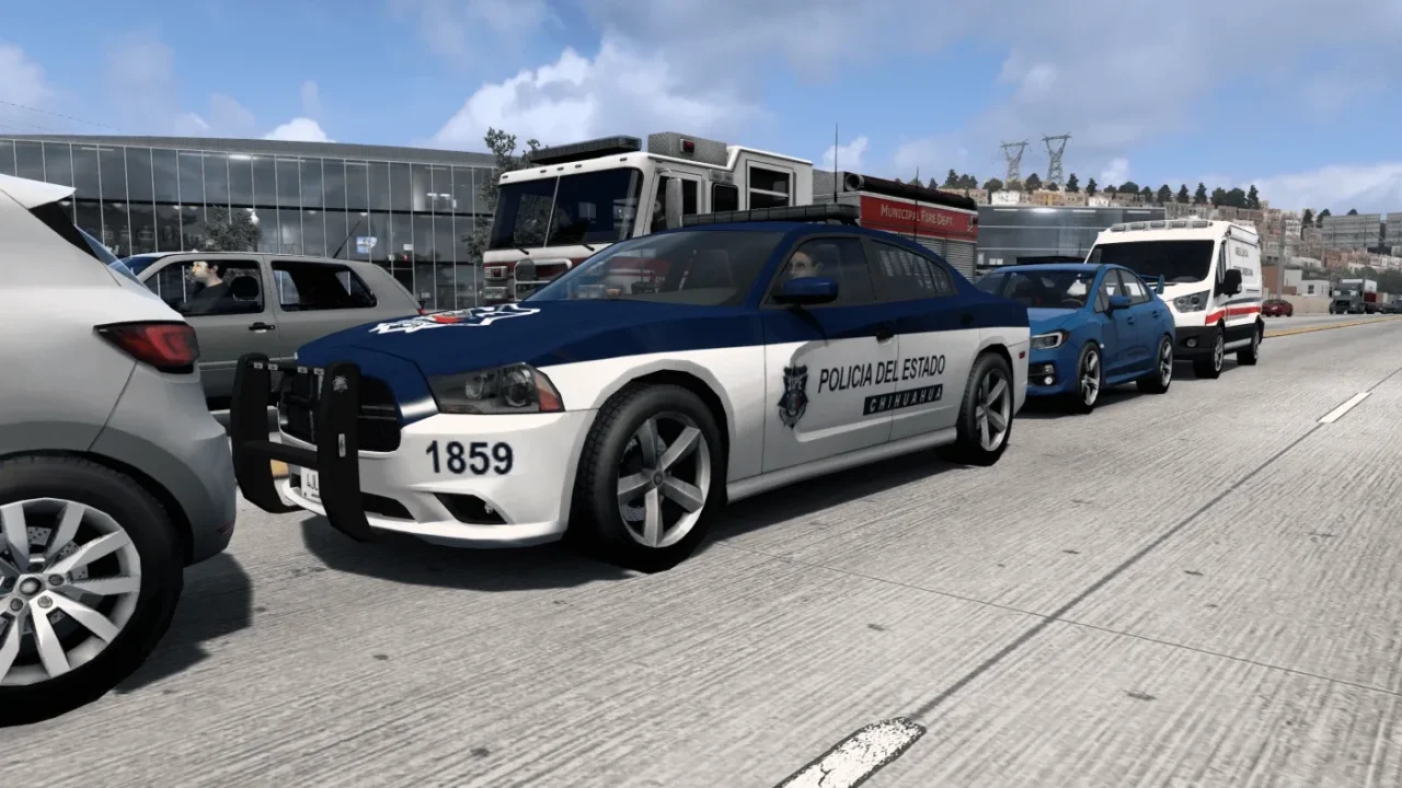 Traffic MX for Reforma Map (Mexican traffic for Reforma) for American Truck Simulator